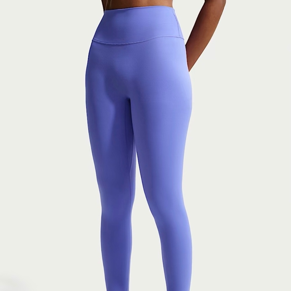 Nike Women's High-Waisted 7/8 Leggings - Sapphire/White, S